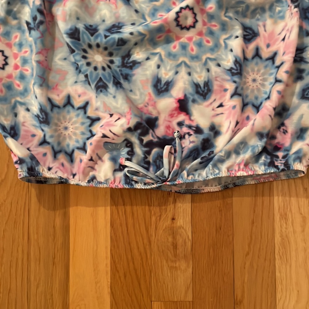🆕NWT Ally B. Size 16 Thin Strap Off the Shoulder Bell Sleeved Top - Picture 5 of 9